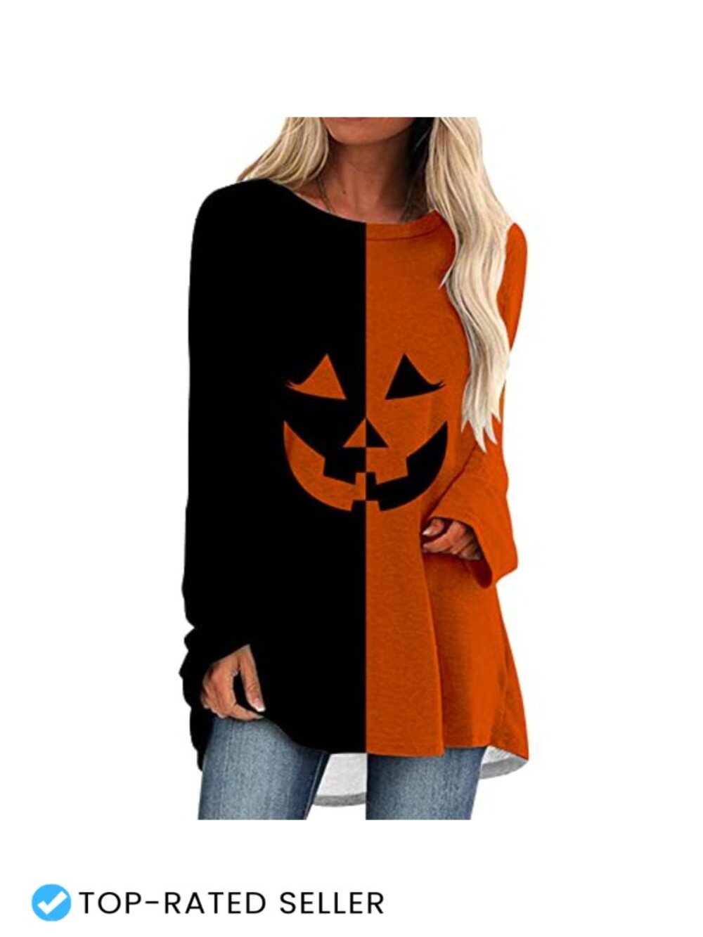 Women's Tunic Tops Loose Fit Dressy Long Sleeve for Leggings | Casual